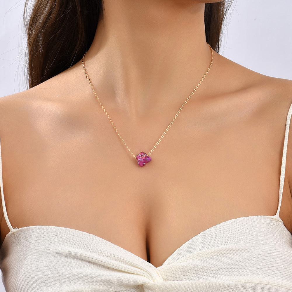 Purple Stone Pendant