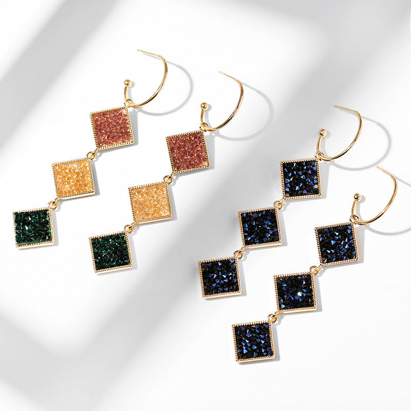 Geometric Atmospheric Earring