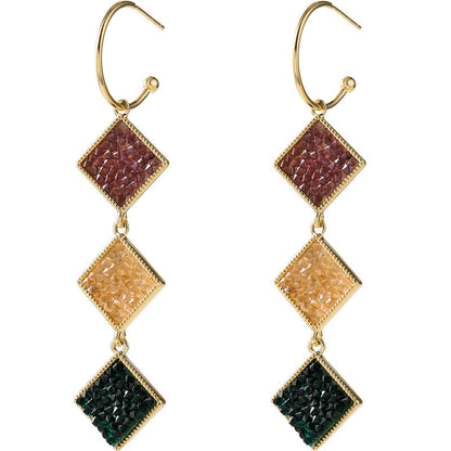 Geometric Atmospheric Earring