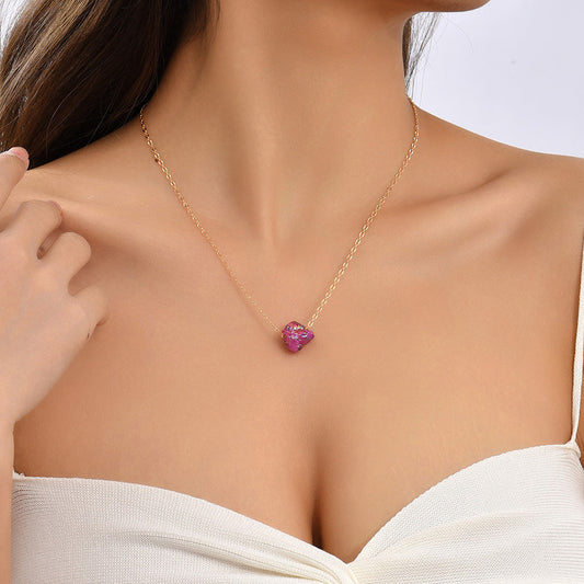 Purple Stone Pendant